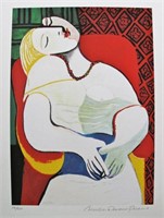 Picasso THE DREAM Estate Signed Limited Edition