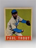 1948 Leaf #10 Paul (Dizzy) Trout Tigers