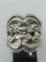 Vintage Sterling Silver Ring Hallmarked