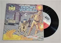 1983 Star Wars Droid World 24-Page Read Along 7"