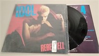 1983 Billy Idol Rebel Yell LP Record