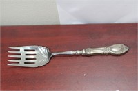 A Large Sterling Handle Fork
