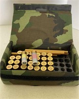 Camouflage Shot Gun Shell Caddy & Slugs (29rds)