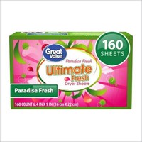 Great Value Ultimate Fresh Fabric Softener Dryer S