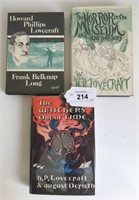 Arkham House Lot of (3) volumes in DJ's.