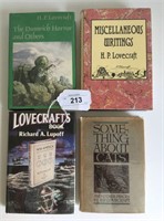 Arkham House Lot of (4) Volumes In Dust Jacket's.