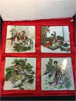 Four Maidens of Beauty Coasters in Box