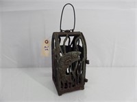 Cast Iron Candle Holder - Bass Fish