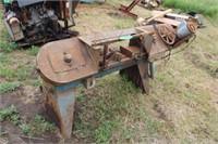 48" steel band saw AS IS