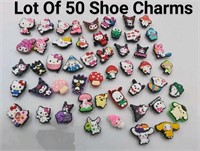NEW Lot of 50 Shoe Charms