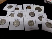 12- Elizabeth coins