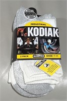 NEW Kodiak Industrial 2 Pack Socks Size 7-11