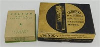 Lot of 2 Boxes - Minox B Camera Box & Kelton