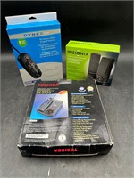 Surge Protector, Cordless Phone, Speakers