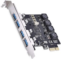 NEW USB 3.0 Expansion Card Super Speed w/4 Ports