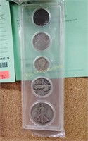 (5 Pc) US Type Coin Set