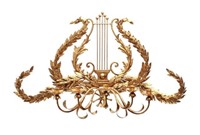Neoclassical Gilt Metal 5-Light Wall Candle Sconce