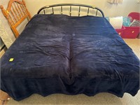 Brass Bedframe with (2) Twin Mattresses