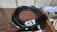 19' 220V Outdoor Rated Extension Cord