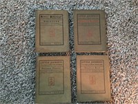 ROYCROFT BOOKS 4 LITTLE JOURNEYS BY ELBERT HUBBARD