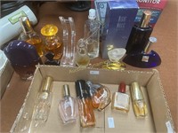 Box Lot of Asst. Perfumes & Calones