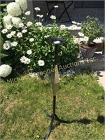 WROUGHT IRON CANDLESTAND