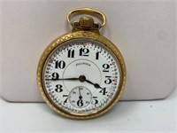 1922 Illinois Bunn Special 16s Pocket Watch - Runs
