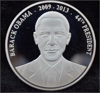 .999 Silver CLAD Obama Proof Coin
