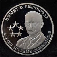 .999 Silver CLAD Eisenhower "Ike" Proof Coin
