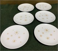 6 - 10" Star Glow Dinner Plates