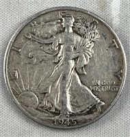 1945-S Walking Liberty Silver Half Dollar, US 50c