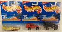 Hot-Wheels 1995 - 3 Cars Flamethrower Series