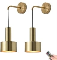 2 PCS BATTERY OPERATED WALL SCONCES