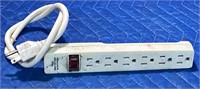 USED Power Strip + 3-Plug Adapter