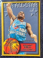 GRANT HILL-1996-97 FLEER ALL STAR