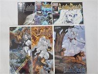 Various Lady Death Comics, Lot of 6