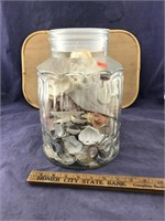 Huge Jar Of Shells