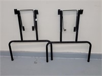 Pair of folding metal table legs