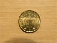 Pièce 20 cents euros 2002d