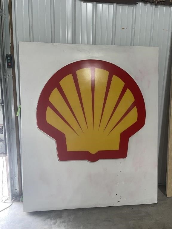 Shell Gas Co Sign