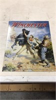 Winchester Spooked Horse Metal Sign