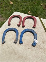 Red and Blue Horse shoes- Royal