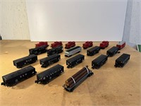 Assorted S - Gauge American Flyer Rolling Stock