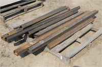 (10) Pieces Assorted Tube Steel 2"x3"x4ft to 5ft