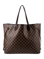 Louis Vuitton Brass Hardware Clasp Closure Tote