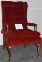 Vintage upholestered chair by Conover Chair