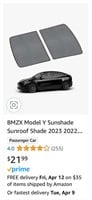 BMZX Model Y Sunshade Sunroof Shade