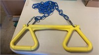 Vintage - triangle -play ground equipment with