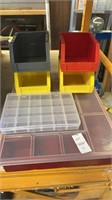 Storage containers & stacking organizers - lot of