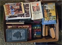2 Boxes of Assorted Books- See All Photos